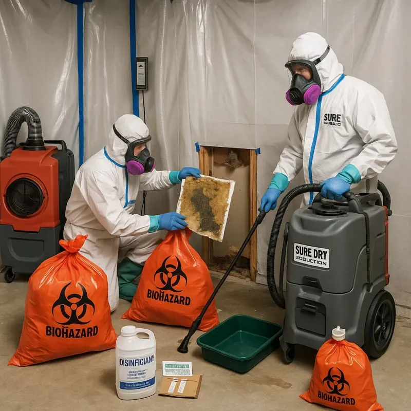 Contaminated Water Handling Protocols process in Forestdale, AL